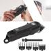 Electric Hair Trimmer LED Display Comfortable Feel Hair Clippers with Cleaning Brush for Household - Buy Online on GoSupps.com