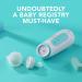 Lunobaby Rechargeable Nasal Aspirator for Babies - Essential Electric Nose Sucker for Infants and Toddlers, Must-Have for First-Time Moms - Buy Online on GoSupps.com
