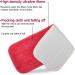 6 Pack Red Microfiber Replacement Mop Pads 18x6 - Reusable Wet & Dry Cleaning Refills for Home & Commercial Use - Buy Online on GoSupps.com
