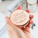 Rose Gold Travel Makeup Mirror: Funny Aunt Like a Mom Only Cooler Gift - Perfect for Birthday, Christmas & More! - Buy Online on GoSupps.com