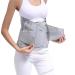TANDCF Back Support Entire Back Brace   Lumbar Support Belt for Women & Men  Adjustable Waist Trainer Belt for entire Back Pain Relief  Keeps Your Spine Straight and Safe(M) Medium (Pack of 1)