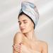 Buy Cute Elephant Bunny Flying Balloon Microfiber Hair Towel | Super Absorbent Coral Velvet Wrap for Long Curly & Thick Hair - Buy Online on GoSupps.com