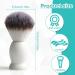 Buy NHPY 1 Article Shaving Brush - Men's Razor Brush for Beard & Facial Hair Cleaning - White Foam Tool - Buy Online on GoSupps.com