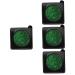 FOMIYES 4pcs Glitter Eyeshadow Palette Eye Shadow Green Glitter Blue Shimmer Eyeshadow Makeup Halloween