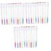Healvian 30 Pcs Mascara Wand Tube Mascara Bottle Makeup Tool Kits Eyelash Brush Lash Makeup Brush Plastic