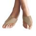Copper Compression Bunion Corrector Relief Sleeve Copper Infused Orthopedic Brace Big Toe Alignment Plantar Fasciitis Hallux Valgus Relief - Toe Straightener & Spacer for Women & Men Pair Nude S/M Small/Medium (1 Pair) Nude