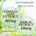 FINE JAPAN Ginkgo Biloba Leaf Extract Tablets, 400 Tablets, with Garlic Extract and B Vitamins for Daily Vitality Support 60g(150mg 400tablets) - Buy Online on GoSupps.com