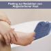 BESKAR Shower Foot Scrubber Mat - Non-Slip Suction Cups Foot Spa Brush for Cleaning & Peeling Reflex Zone Massage Mat Navy Blue - Relax Your Feet! - Buy Online on GoSupps.com