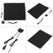 FAFEICY 5V USB Heating Cushion - Carbon Fiber Silicone Thermostat Digital LED Controller | Neck Back Stomach Relief | 1.5m Line Length - Buy Online on GoSupps.com