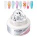Dranng 3D Nail Gel - Solid Gel for Nail Extensions 6cl Non-Sticky 3D Manicure Design Creator for Hand Sculpting