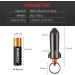 Waterproof Small Pill Case Keychain - Portable Aluminum Alloy Pill Container - Single Chamber EDC Gadget for Pocket or Purse - Gray - Buy Online on GoSupps.com