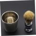 Premium Beard Brush Set with Stainless Steel Holder - 2PCS Barber Soap & Vintage Shaving Kit for Men | International Shipping - Buy Online on GoSupps.com