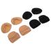 FOMIYES 4 Pairs Invisible Foot Pads Painless Foot Pad Foot Cushions Flat Insole Front Half Shoe Cushions Women Front Palms Pads Front Foot Metatarsal Cushions Metatarsal Pad Insoles