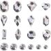 3120 White Diamond Nail Rhinestones - HOINCO Crystal AB Rhinestones for Nail Art DIY Decoration - Buy Online on GoSupps.com