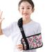 Butterfly Toddler Arm Sling for Girls Fashionable Colorful Children Sling Elegant Kids Sling Padiatric Brace Support Immobilizer for Shoulder Elbow Shoulder Wrist Injury Right Left