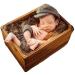 Baby Photography Props Newborn Boy Photo Shoot Outfits Infant Gentleman Suit Lattice Outfit Hats (Coffee) A-coffee - Buy Online on GoSupps.com