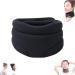 Orbhes Cervifix neck support against snoring Neck Brace Cervicorrect Neck Brace for Sleep Apnea Soft Foam Cervical Collar for Sleeping Neck Brace for Neck Pain and Support Black