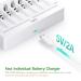 EBL Rechargeable AAA Batteries 1100mAh (8 Pack) & 8 Slot Charger - Fast USB Charging for AA/AAA Batteries - Buy Online on GoSupps.com