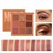 Romantic Bear eyeshadow-up-up palette 9 colors eyeshadow palette nude warm 5 matt 4 shimmer high-pigmented waterproof eyeshadow mixture bronze daily make-up palette set