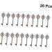 ABOOFAN 60 Pcs Accessories for Teen Girls Bracelet Finding Pendant Key Shape Pendant Material Student Alloy - Buy Online on GoSupps.com