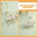minkissy Flower Hair Side Comb Hair Side Comb Wedding Bride Hairpin Flower Hair Accessory Hair Decoration for Women Ladies - Buy Online on GoSupps.com