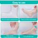 JEXOWIQ100 pcs Chaussettes Jetables en Plastique masque pied pour P dicure et Cire de Paraffine Ensemble de bain de cire de paraffine chaussettes de bain thermiques Avec 100 Autocollants - Buy Online on GoSupps.com