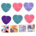 Beaupretty 18 Pcs Heart Makeup Cleaning Pads - Essential Beauty Tools | International Shipping - Buy Online on GoSupps.com