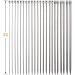 BCMRUN 22PCS Knitting Needle Set - Stainless Steel Straight Single Pointed Needles (2mm-8mm) with Accessories - 11 Pair Sweater Needles Set for Knitting Projects - Buy Online on GoSupps.com