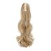 Qunlinta 18 Synthetic Ponytail Extension Ash Blonde Mix Light Bleach Blonde - Buy Online on GoSupps.com