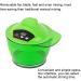 3 Colors Electric Mixer Electric Hair Coloring Bowl Mixer with Removable Fan Blade Fast and Even Mixing Time Saving Convenient Operation Perfect Saturation Stable Perf (Green) - Buy Online on GoSupps.com