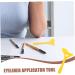 Healeved Eyeliner Stamp Eye Liner Pencils Mascara Drawing Women Eyeliner Yellow 12.00X6.00X0.50CM - Buy Online on GoSupps.com