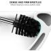 SetSail Compact Size Toilet Bowl Brush and Holder - 2 Pack Toilet Cleaner Scrubber for Bathroom Deep Cleaning - Space Saving Storage Solution - Buy Online on GoSupps.com