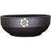 Retro Ceramic Instant Noodles Rice Ramen Bowl Style Bowl Home Shop Farmhouse Tableware Anti-scalding Soup Bowl Kitchenware (Color : OneColor Size : 21cm) 21cm OneColor