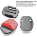 20 Sets GoPro Compatible Adhesive Pads & Brackets - Flat & Curved Mounts for Hero Session/4/3+/2 - Durable Helmet Accessories - Buy Online on GoSupps.com