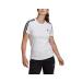 adidas W 3s T T-Shirt for Women L White/Black