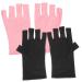 FRCOLOR UV Fingerless Gloves 6 Pairs Nail Gloves Anti-uv Gloves Uv Prevention Gloves Half Finger Gloves Uv Nail Glove Protector Manicure Gloves Fingerless Nail Supplies Polyester - Buy Online on GoSupps.com