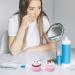Buy Cute Cake Shape Contact Lens Case - Portable Pink Glasses Holder for Women | Lpitoy - Buy Online on GoSupps.com