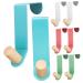 Baluue 8 Pcs Door Hook Cabinet Door Towel Holder Plant Hangers Robe Hanger Hook for Bathroom Key Towel Hook