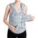 Dameco thoracic vertical orthosis lumbar orthology orthosis adjustable cervical spine orthosis thoracolumbale fixation orthesis interests silver xlarge
