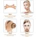 Funzhan Skin Colour V Line Lifting Mask Double Chin Reducer V Shaped Slimming Face Chin Strap Spandex V Line Face Shaping Device Elastic Face Lifting Belt Face Slimming Strap Belt Bandage Skin Color - Buy Online on GoSupps.com