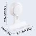 Botiniv Razor Holder Hook - Reusable Self-Adhesive Shower Wall Hooks for Razors Towels Hats & Coats - International Shipping - Buy Online on GoSupps.com