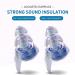 wemee 2 Pairs High Fidelity Concert Ear Plugs with Fitler Hearing Protection for DJs Nightclub Concert Motorcycles - Buy Online on GoSupps.com