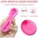 Wusanna Menstrual Disc 2-Pack | Leak-Proof Tampon Alternative | Menstrual Cup with Storage Box & Bag | Up to 12 Hours Comfort (Pink S+L) - Buy Online on GoSupps.com