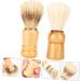 Magiclulu Wooden Handle Razor Brush - Premium Shaving Brush for Men | Perfect Father's Day Gift - Buy Online on GoSupps.com