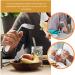 Curved Fork Spoon Set for Easy Self-Feeding | Stainless Steel Cutlery for Seniors & Disabled | 2 Pieces - Buy Online on GoSupps.com