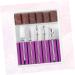POPETPOP 1 Set Nail Gel Electrical Tools Acrylic Nail Tools Pedicure Bits Nail Art Equipment Nail Drill Heads Nail Drill Bits 5 Piece Set Grinding Head Nail File Brightener Purple Grid 4.50X0.30X0.30CM Purple - Buy Online on GoSupps.com
