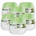 Garnier Garnier SkinActive Green Tea Moisturising Face Cream with Mattifying Action Dermatologically Tested Formula 48 Hours Long Lasting with Ingredients 96% Natural Origin - 6 x 50ml Jars