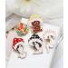 Cute Mushroom Girl Pins Set - 5 Pcs Enamel Lapel Brooches for Backpacks, Clothes, Hats - Cartoon Mushroom Design - Perfect Gift - Buy Online on GoSupps.com