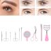 ZJchao 10Pcs Eyebrow Grooming Kit - Professional Eyebrow Trimmer Tweezers Eyelash Curler & Extractor for Women | International Shipping - Buy Online on GoSupps.com