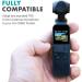MOVO PMA-1 DJI Osmo Pocket Microphone Adapter | USB Type-C to 3.5mm TRS External Sound Adapter for Osmo Pocket Accessories - Buy Online on GoSupps.com